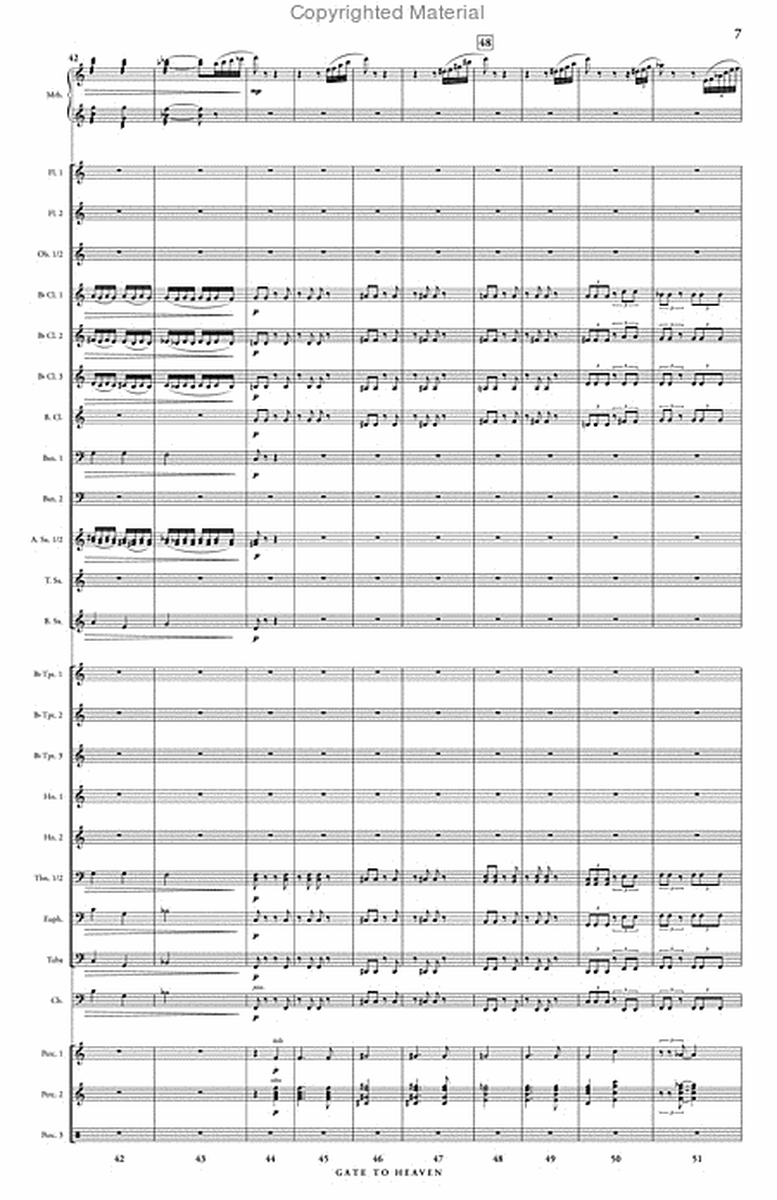 Gate to Heaven (wind ensemble score) image number null