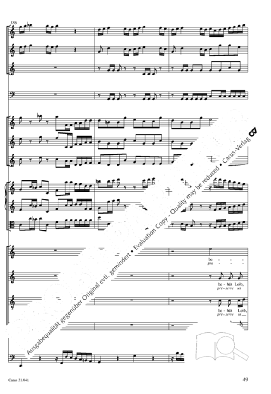 O Lord, we come to praise thee 4-Part scores gallery preview page 50
