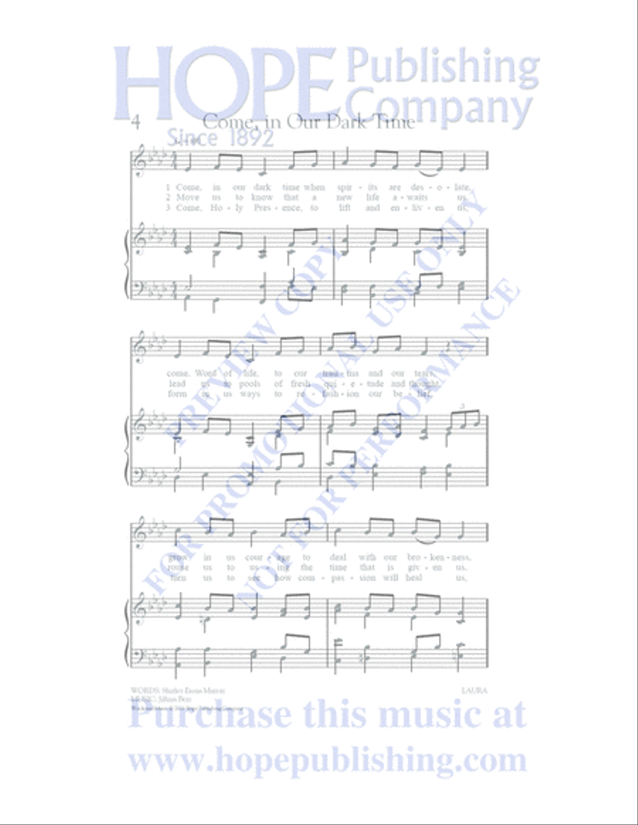 A Place at the Table Choir scores gallery preview page 20