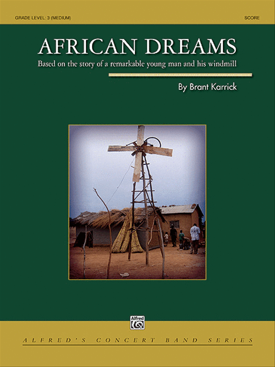 African Dreams African Dreams Concert Band scores gallery preview page 1