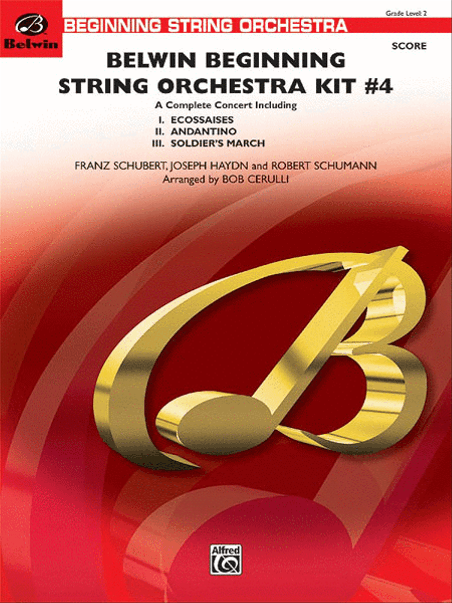 Belwin Beginning String Orchestra Kit #4 String Orchestra scores gallery preview page 1