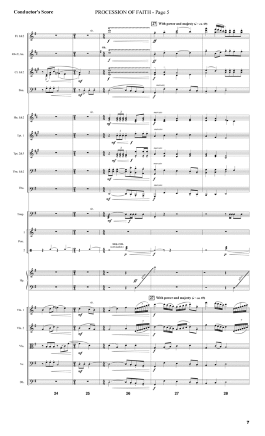 Festival of Faith - Score Choir scores gallery preview page 5