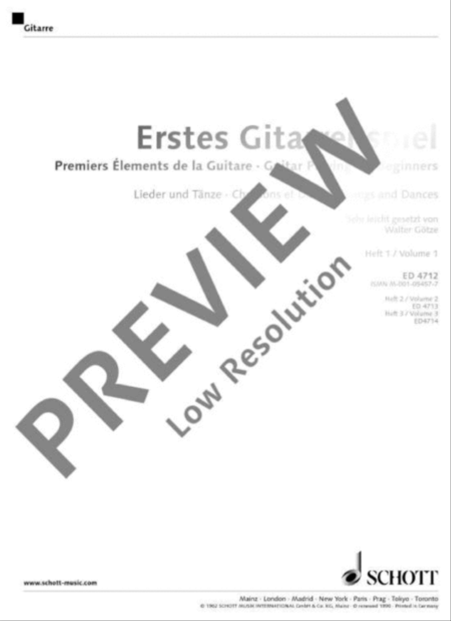 Guitar Playing for Beginners Easy Guitar scores gallery preview page 2
