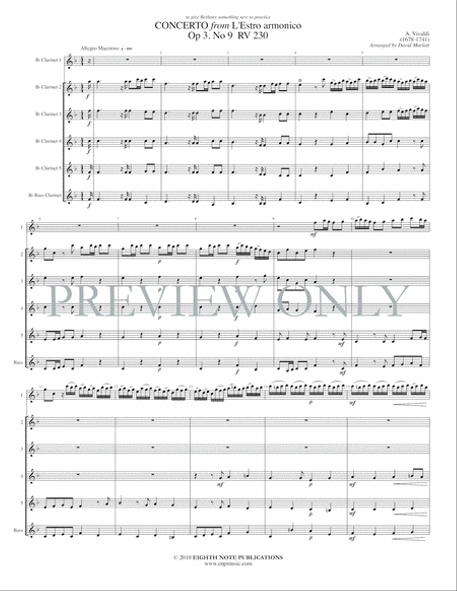 Concerto Small Ensemble scores gallery preview page 3