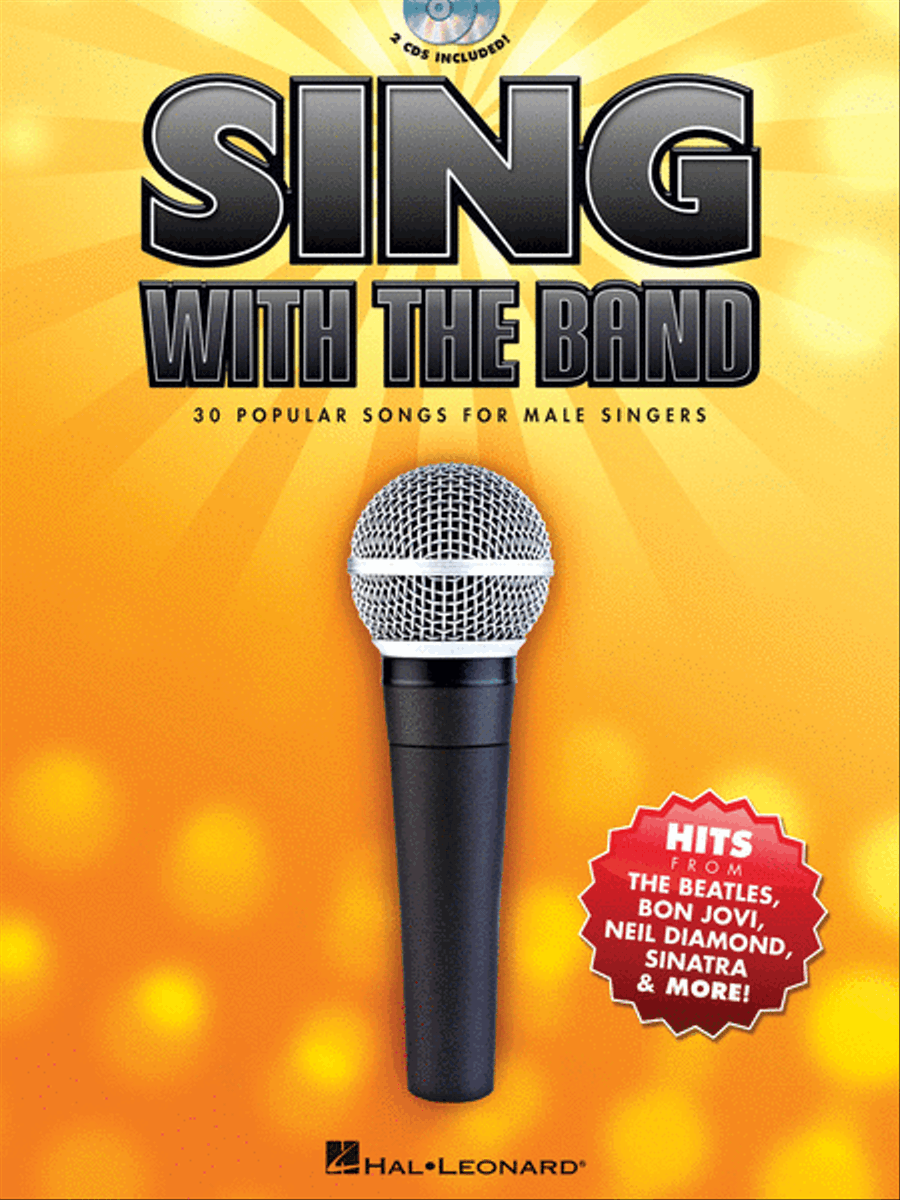 Sing with the Band - 30 Popular Songs for Male Singers Voice scores gallery preview page 1