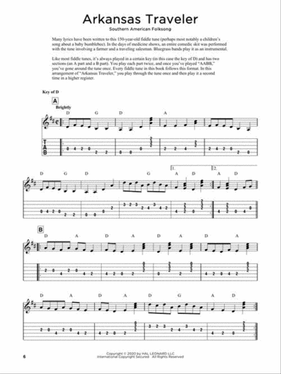First 50 Bluegrass Solos You Should Play on Guitar Acoustic Guitar scores gallery preview page 6