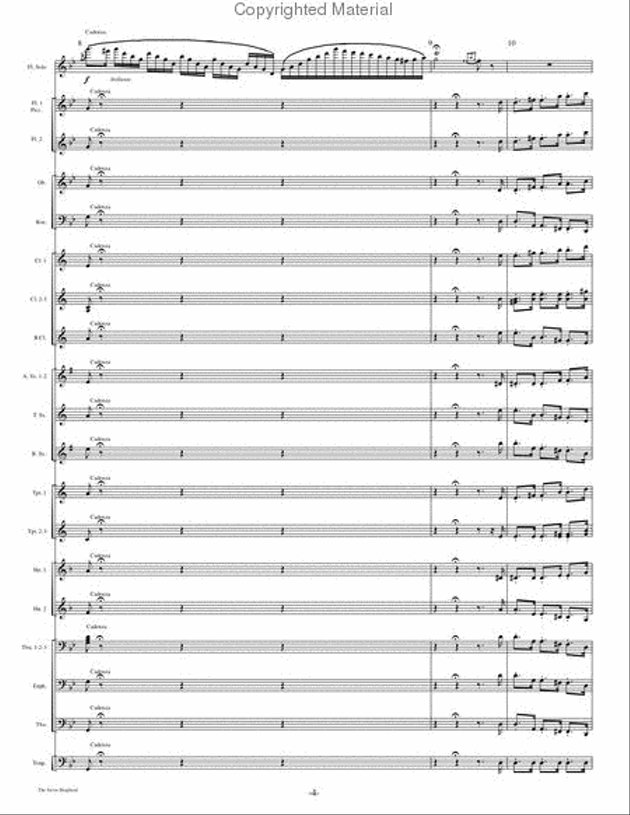 The Swiss Shepherd Concert Band scores gallery preview page 4