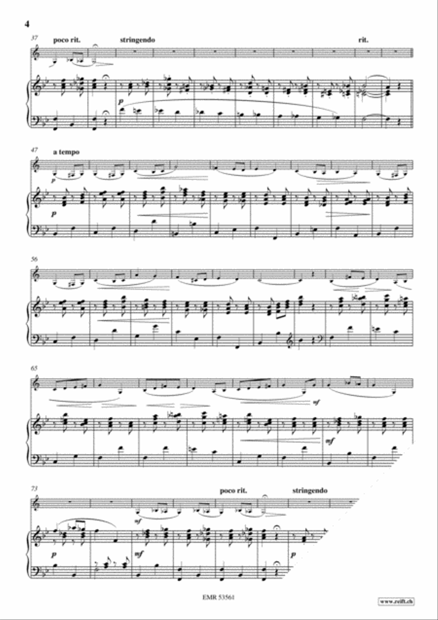Melody & Romance Bass Clarinet scores gallery preview page 5
