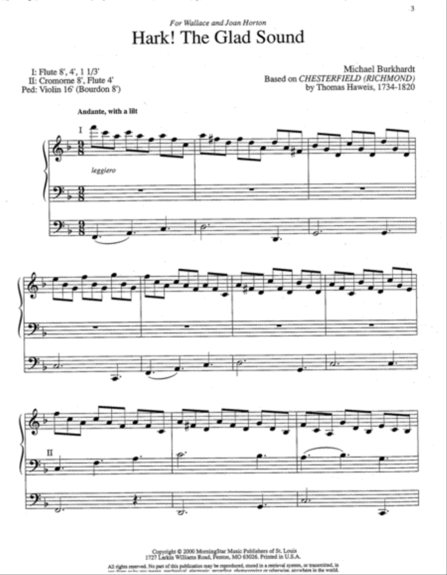 Hymns of Joy Hymns of Joy Organ scores gallery preview page 2