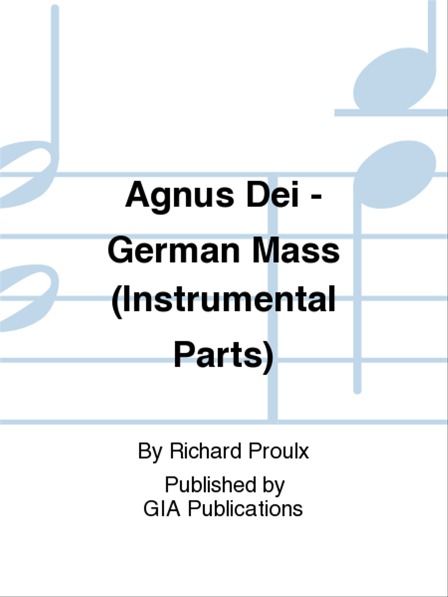 Agnus Dei - Instrument edition