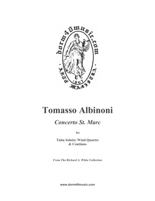 Concerto Saint-Marc for Tuba, Winds, and Continuo