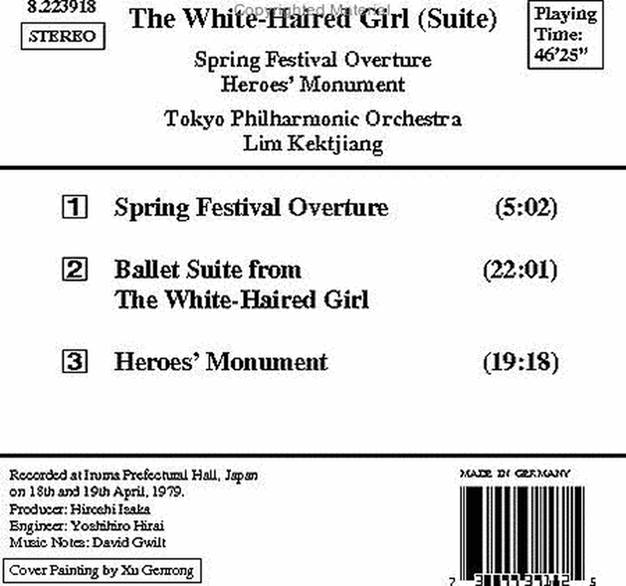 White-Haired Girl (Suite)