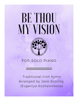 Book cover for Be Thou My Vision (Solo piano)