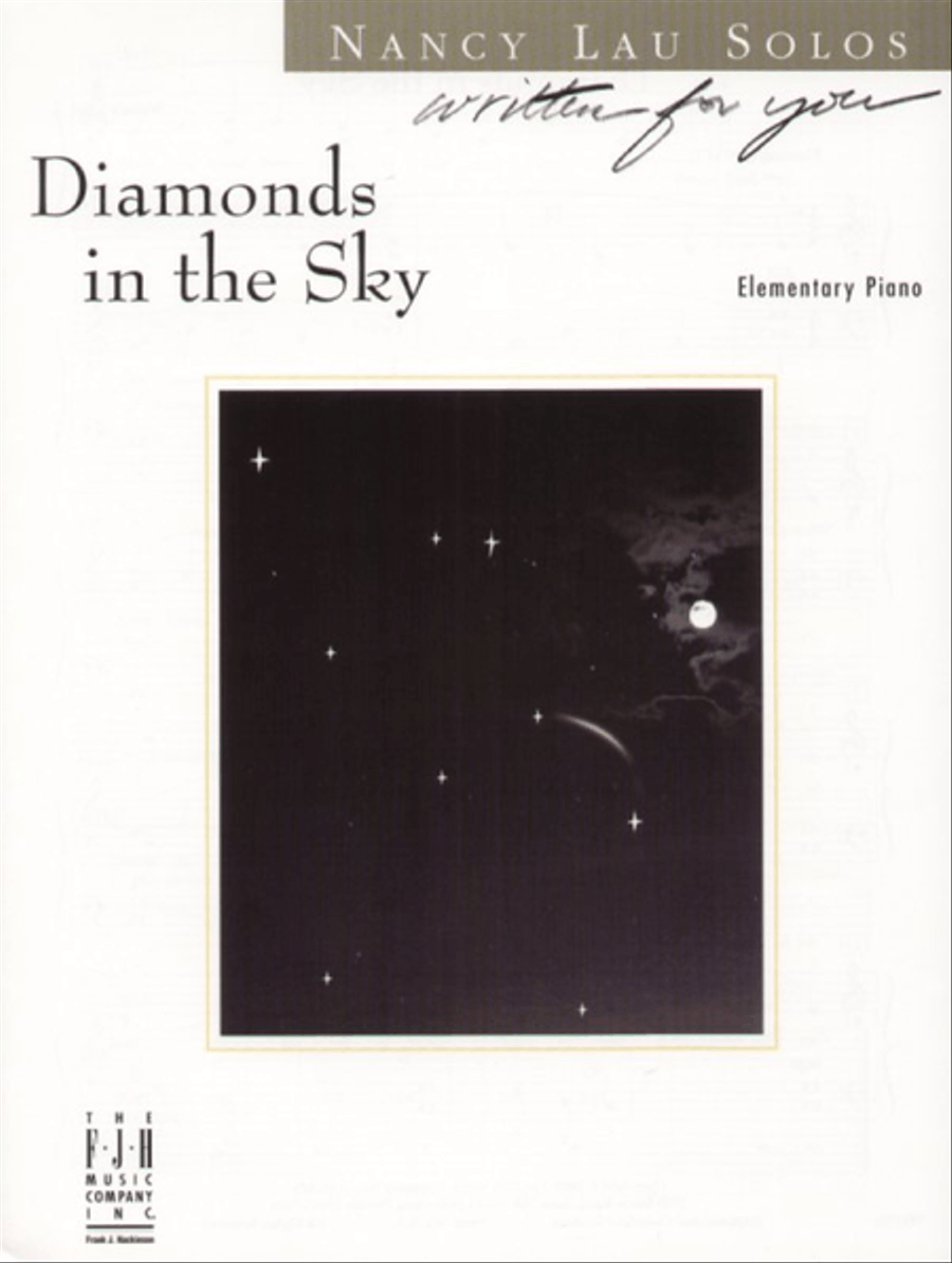 Diamonds in the Sky Diamonds in the Sky Easy Piano scores gallery preview page 1