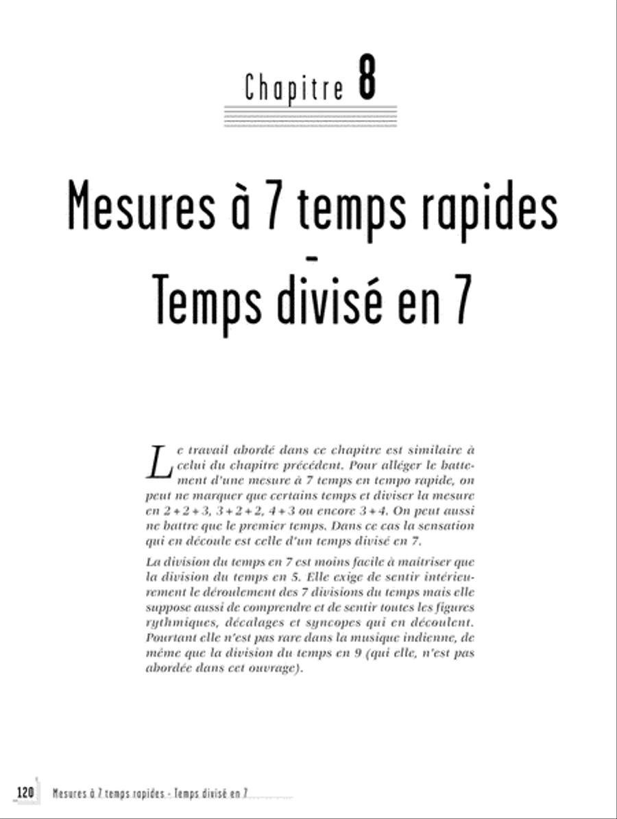Les Cahiers du rythme - Volume 3: Rythmes impairs et tihais Score scores gallery preview page 5