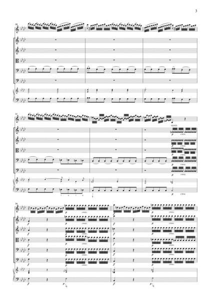 Vivaldi L' Inverno Violin Concerto Op.8, No.4, for string orchestra, SV004 image number null