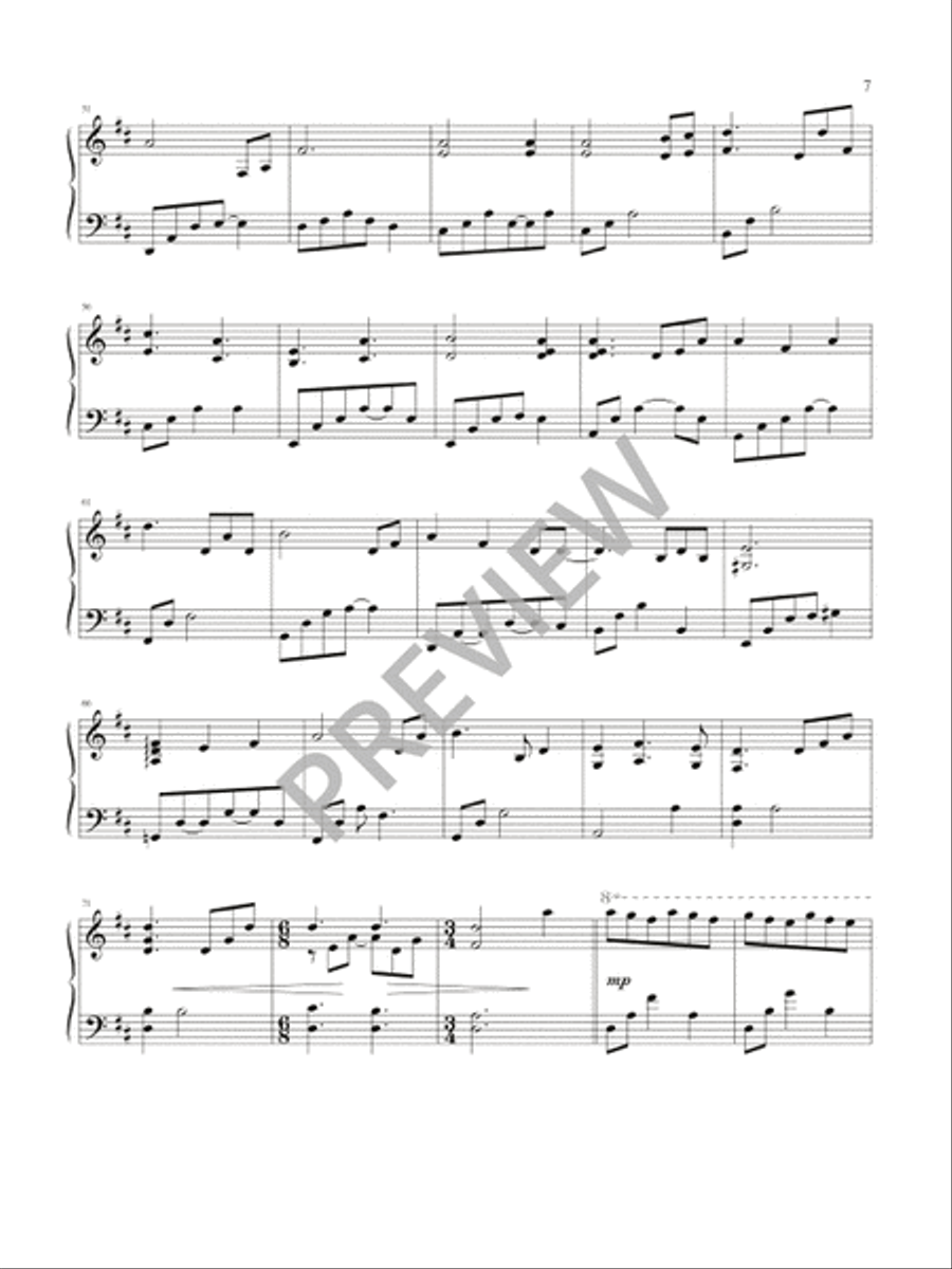 Seasons of Grace - Volume 1 Piano Solo scores gallery preview page 9