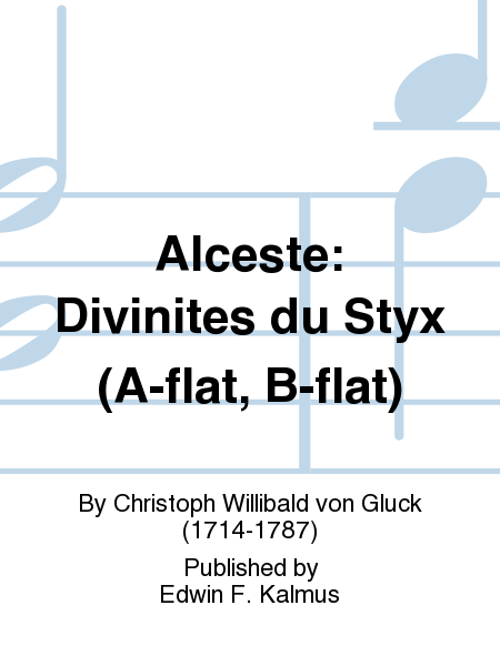 Alceste: Divinites du Styx (A-flat, B-flat)