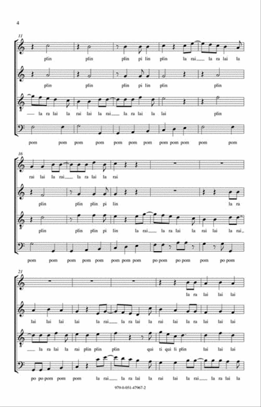 Fiesta 4-Part scores gallery preview page 3