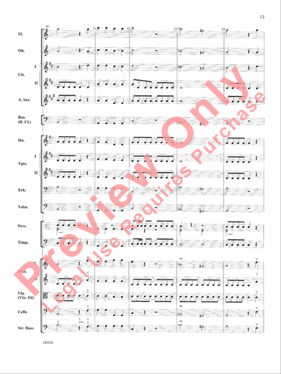 The Magic Flute The Magic Flute Full Orchestra scores gallery preview page 14