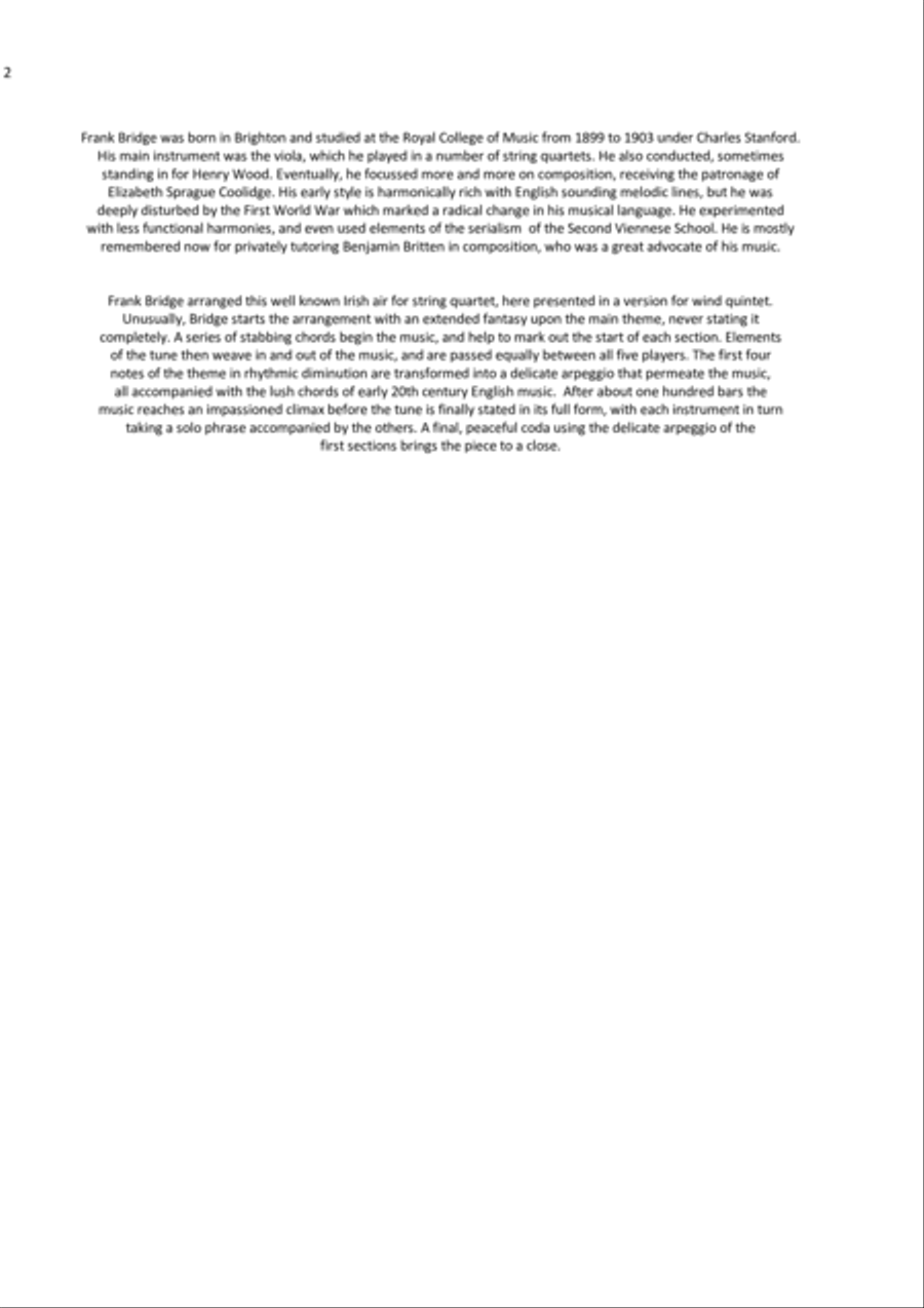 The Londonderry Air Bassoon scores gallery preview page 2