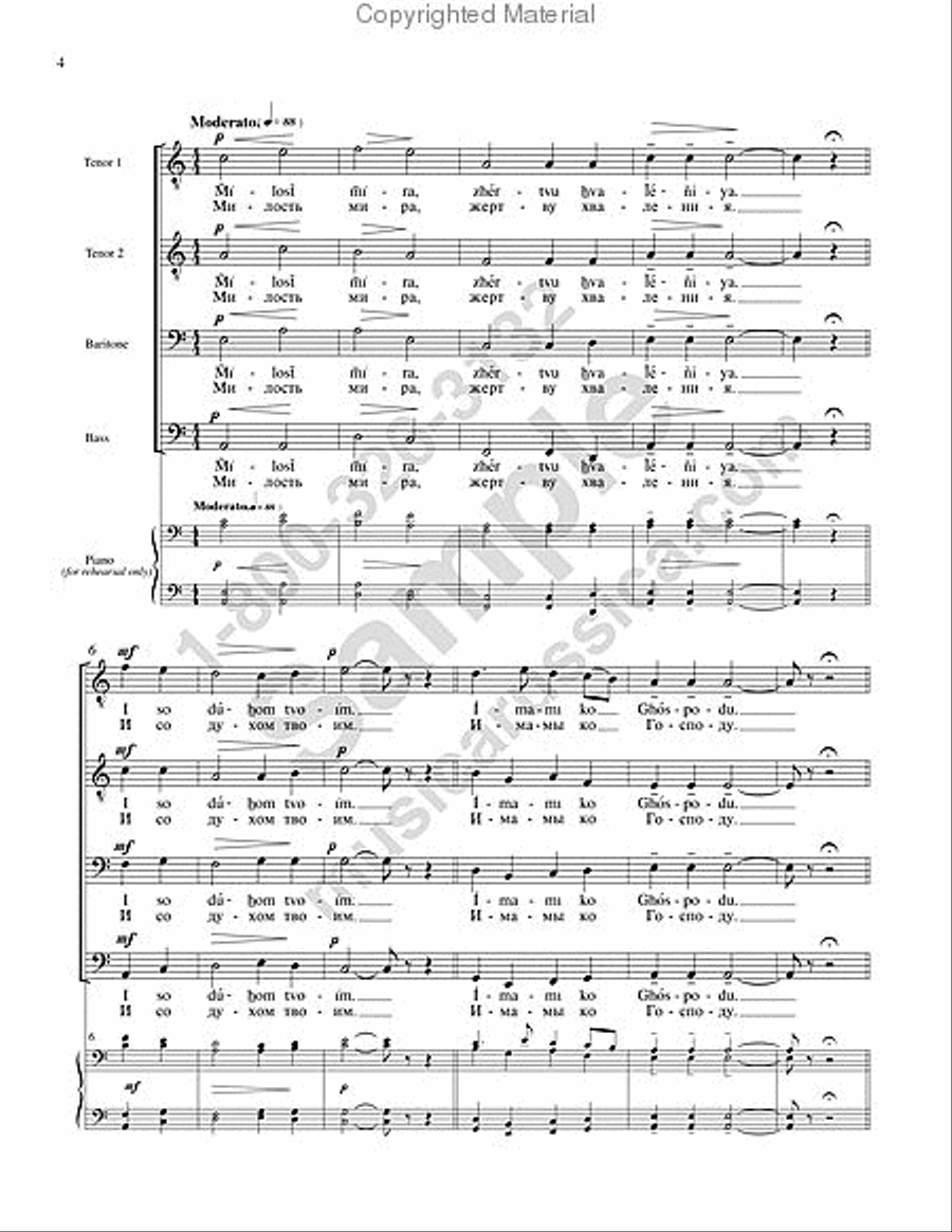 A Mercy of Peace A Mercy of Peace TTBB scores gallery preview page 2
