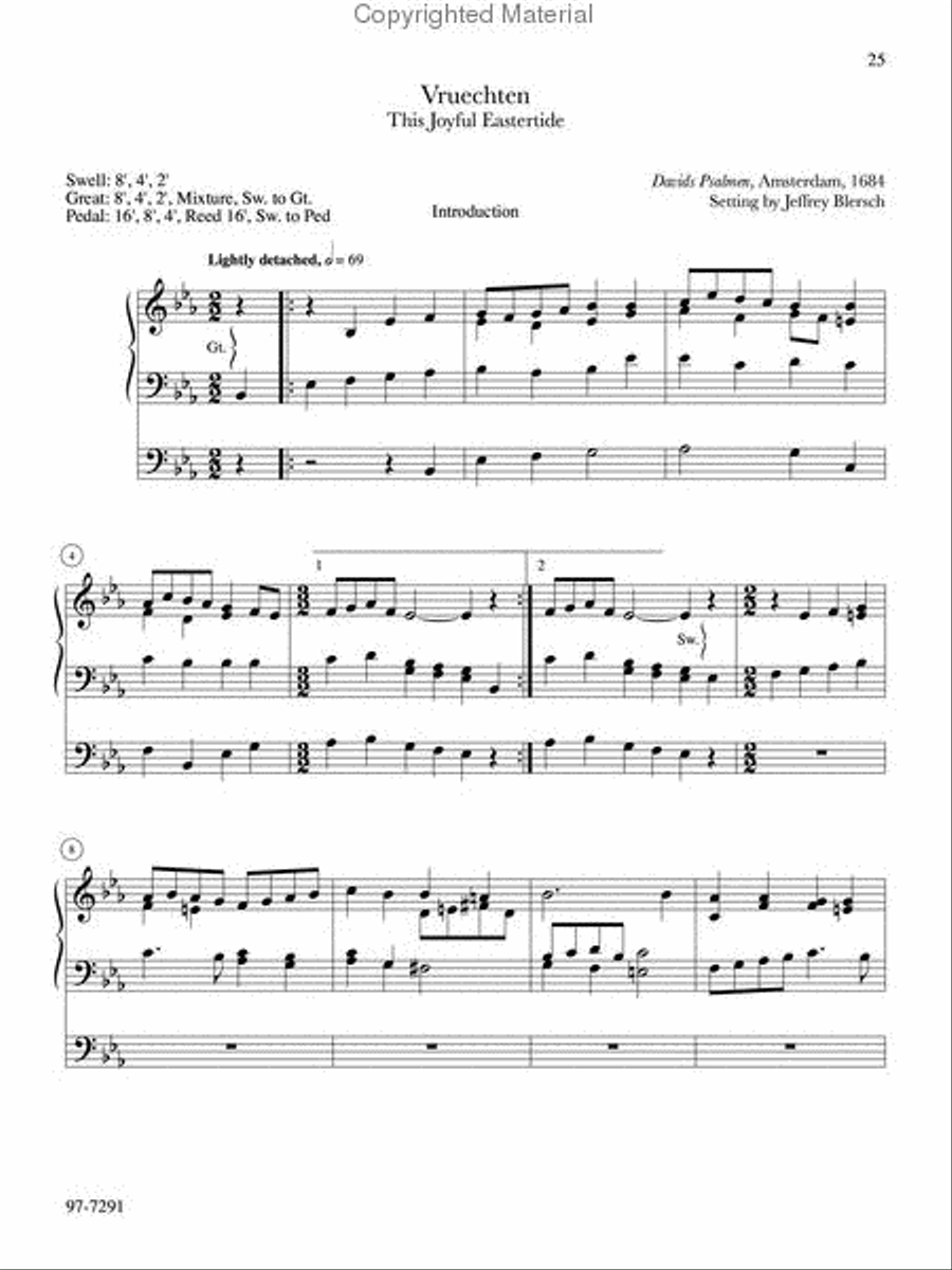 Introductions, Harmonizations, Accompaniments, Interpretations, Vol. 5 Organ scores gallery preview page 9