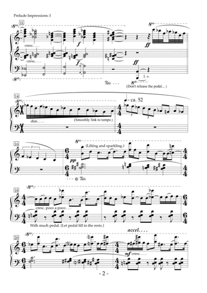 Prelude Impressions (for solo piano)