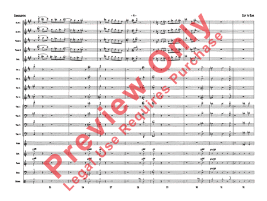 Cut 'n Run Cut 'n Run Jazz Ensemble scores gallery preview page 7