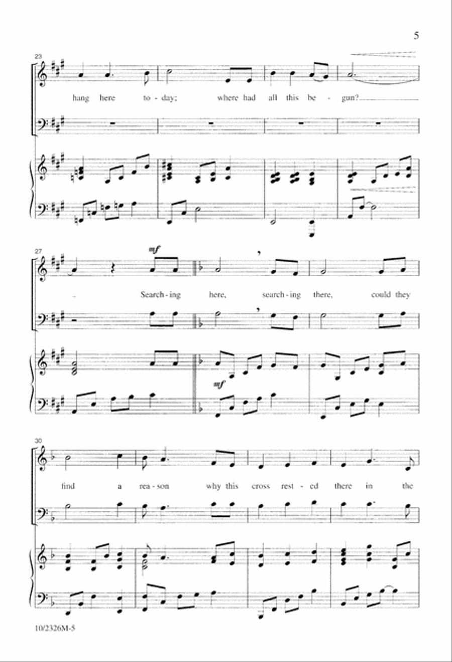 The Heart of God 4-Part scores gallery preview page 5
