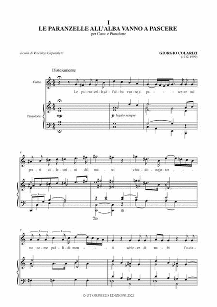 14 Lyrics for Voice and Piano