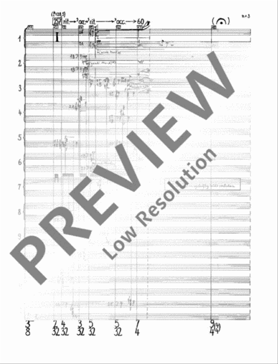 Für Stimmen (... missa est) TTBB scores gallery preview page 6