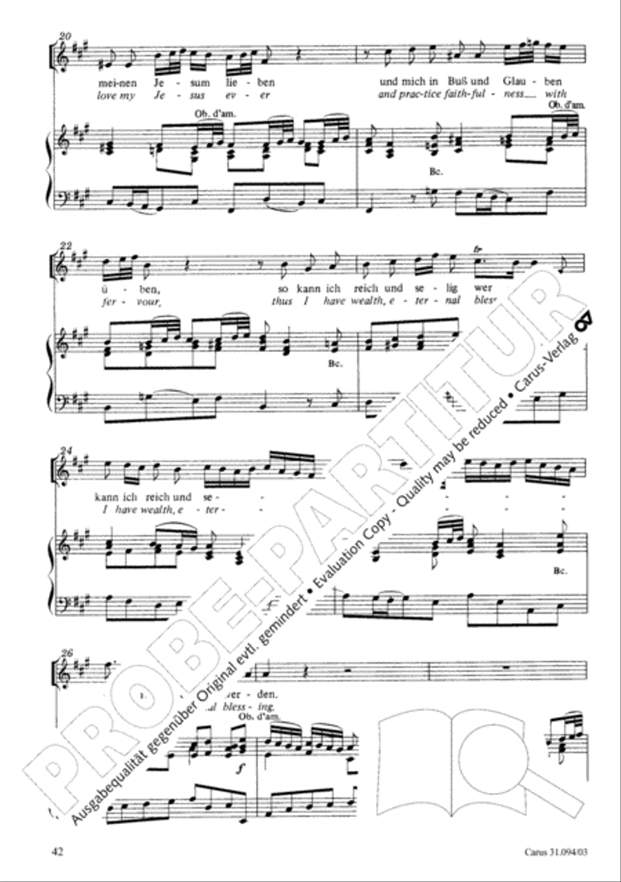 What has this world to give (Was frag ich nach der Welt) 4-Part scores gallery preview page 43