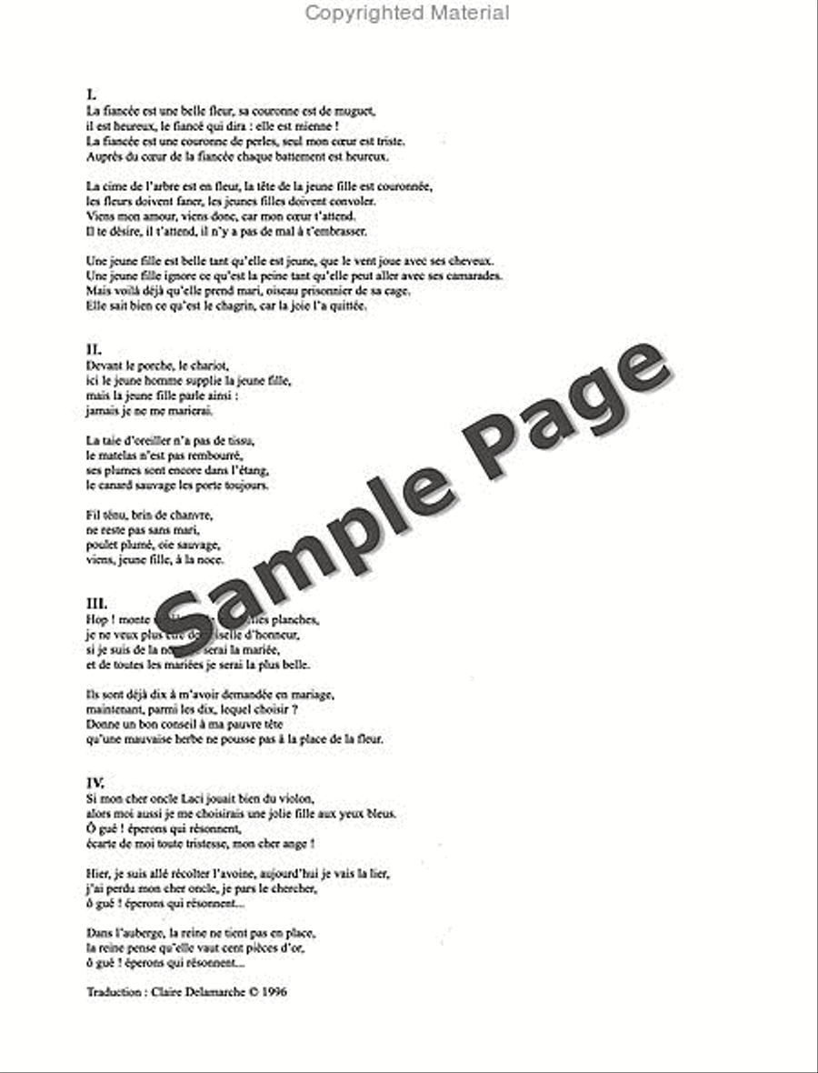 Four Wedding Dances Four Wedding Dances Choir scores gallery preview page 12