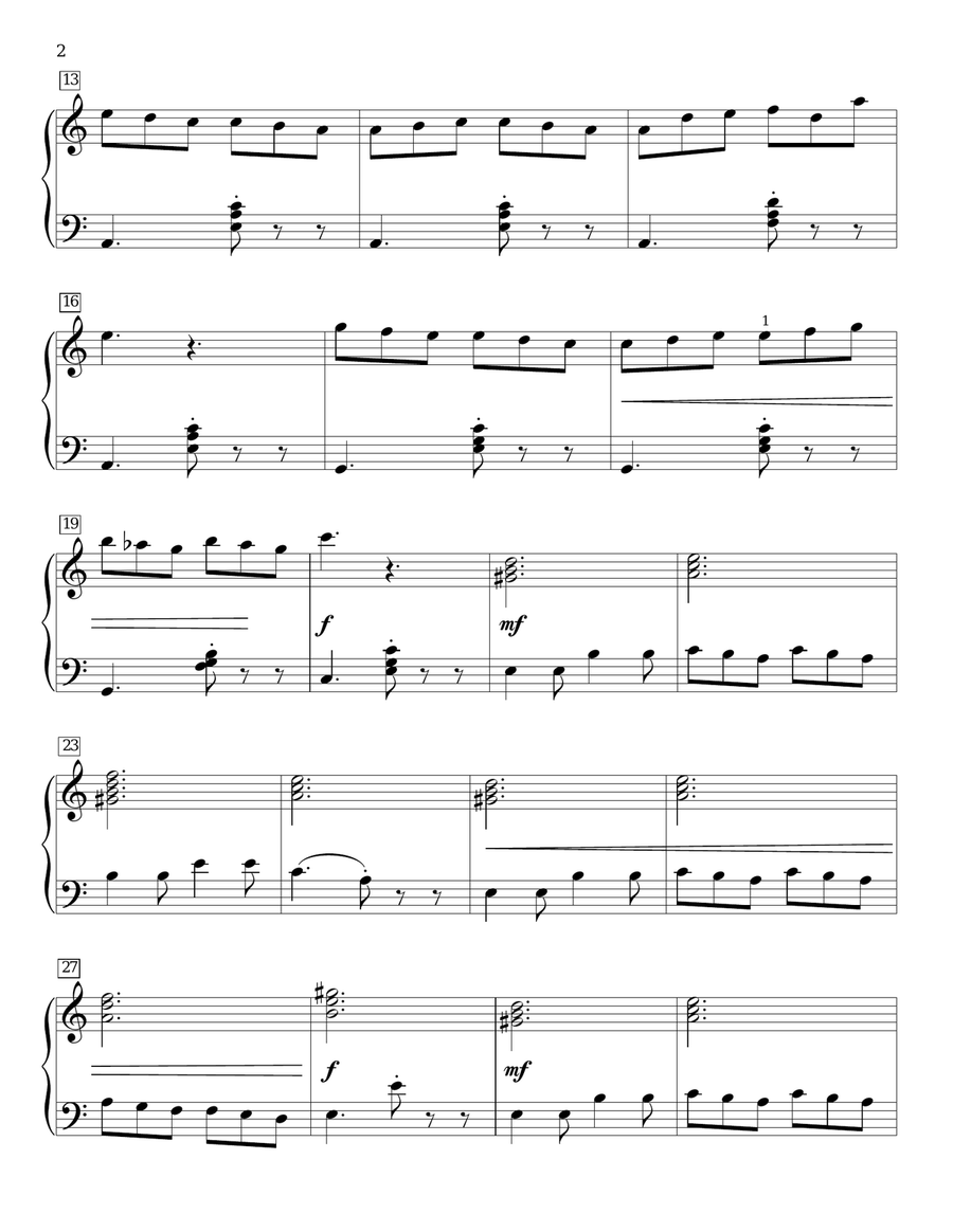 Neapolitan Tarantella Neapolitan Tarantella Piano Method scores gallery preview page 2