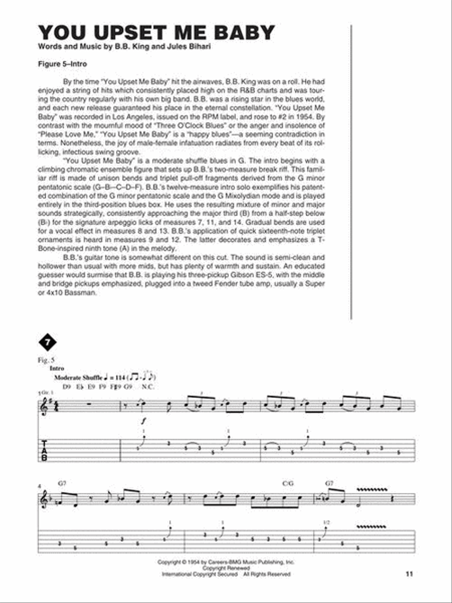 B.B. King – The Definitive Collection Electric Guitar scores gallery preview page 4