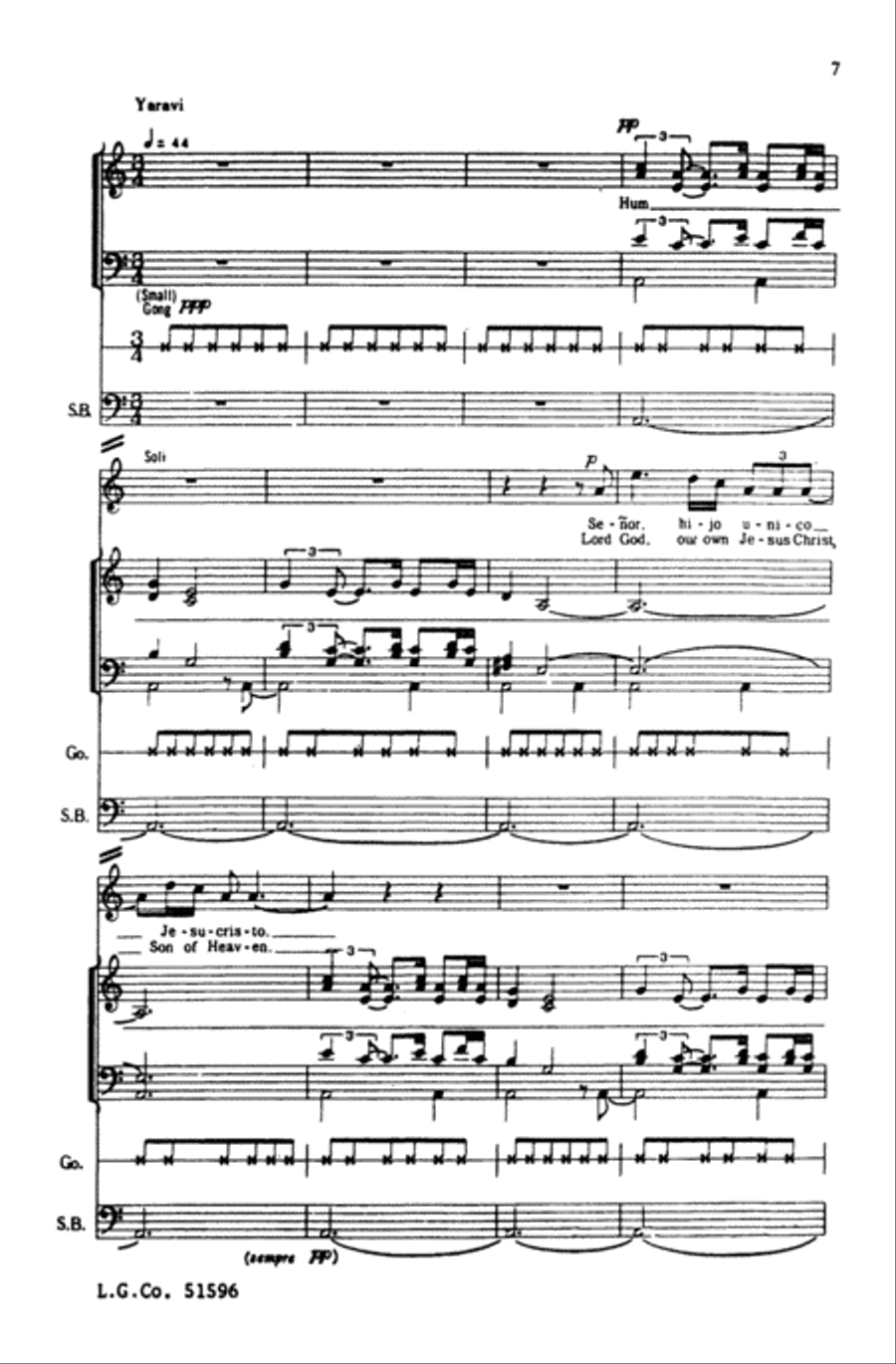 Gloria (from Misa Criolla) Choir scores gallery preview page 6