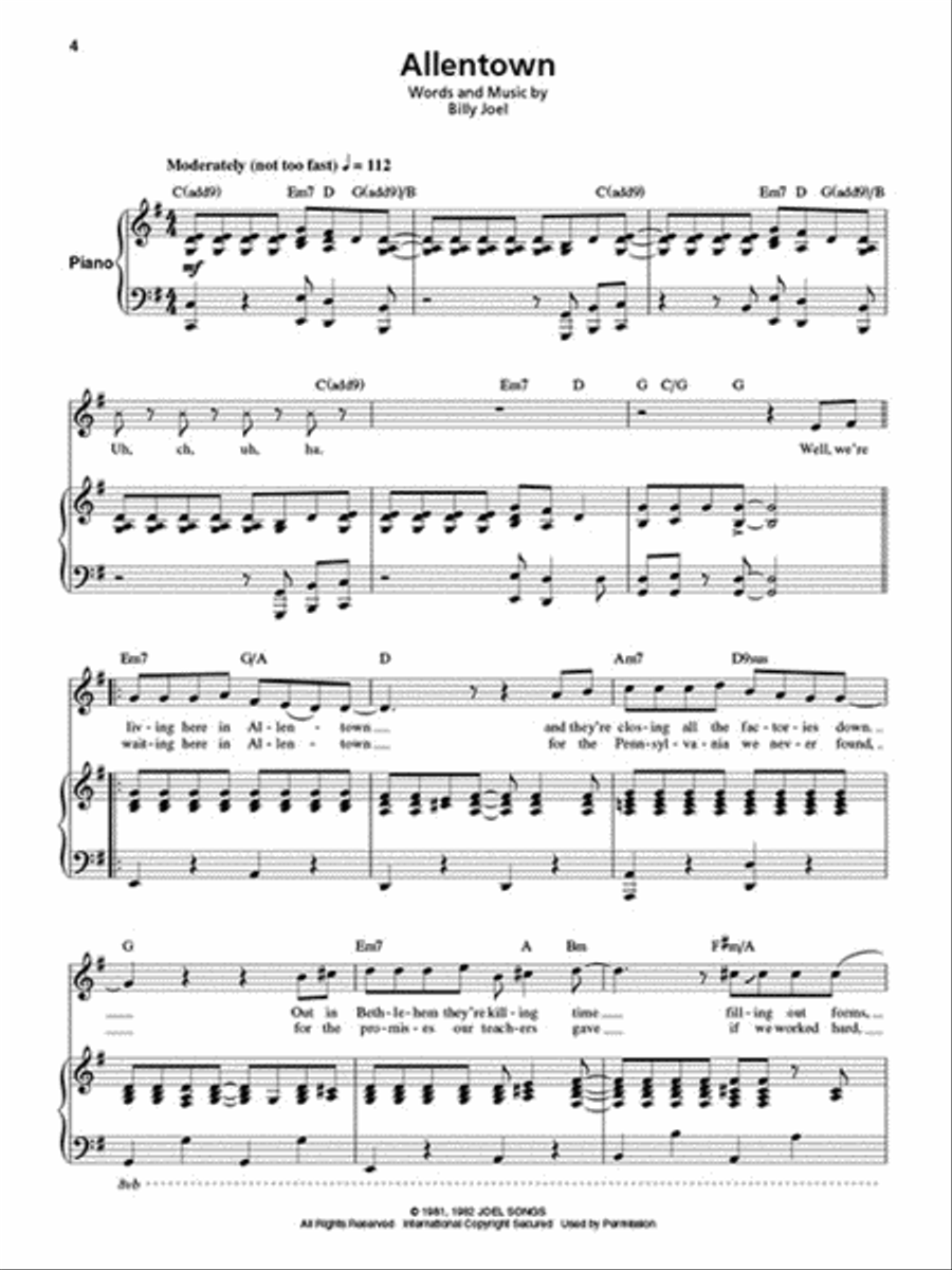 <br>Sheet music extract