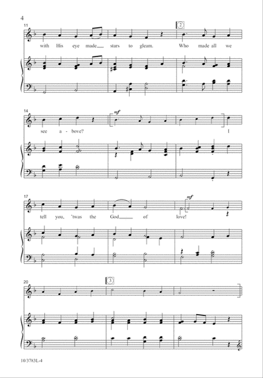 God Made Us All God Made Us All Unison Choir scores gallery preview page 4