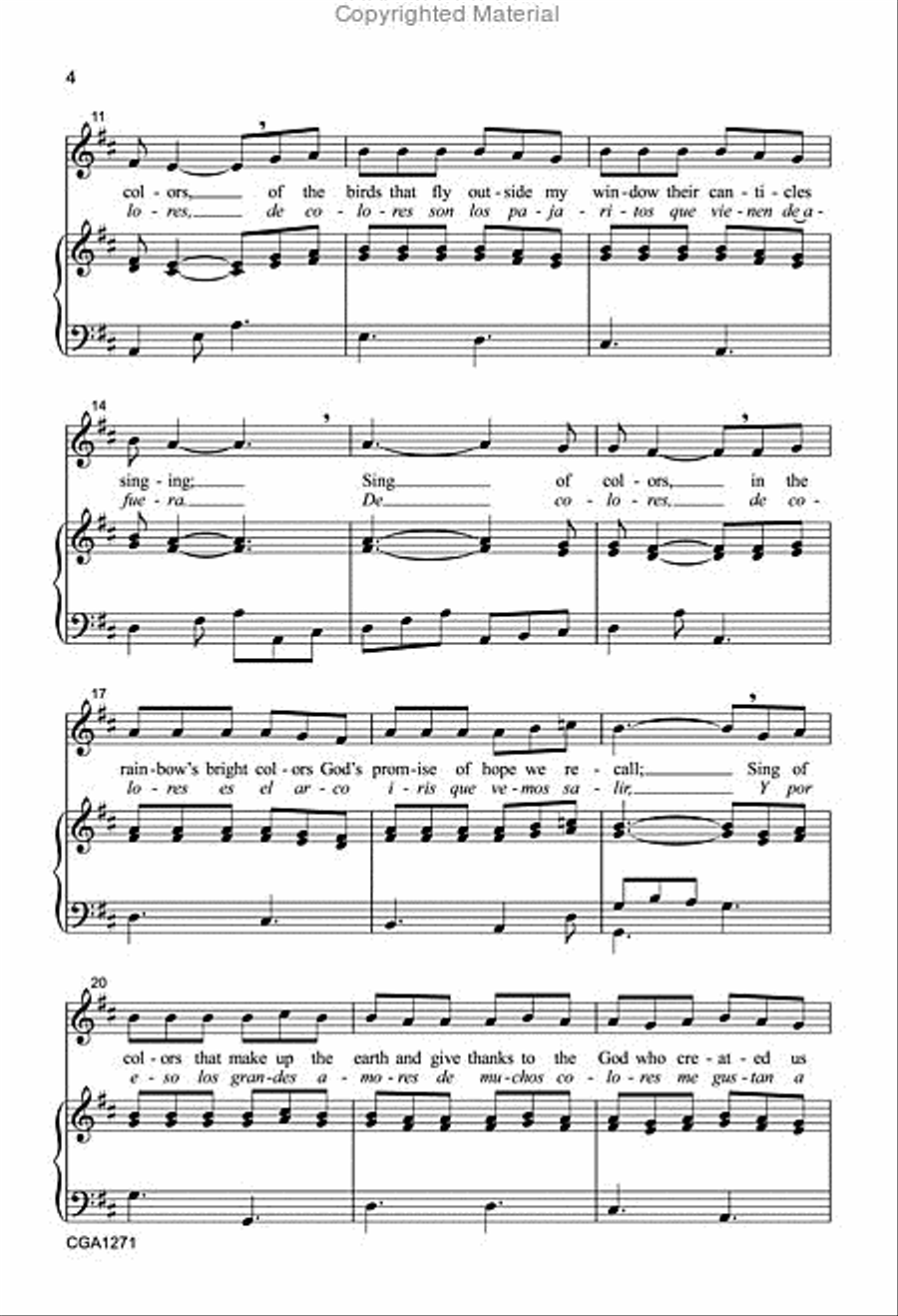 Sing of Colors 2-Part scores gallery preview page 3