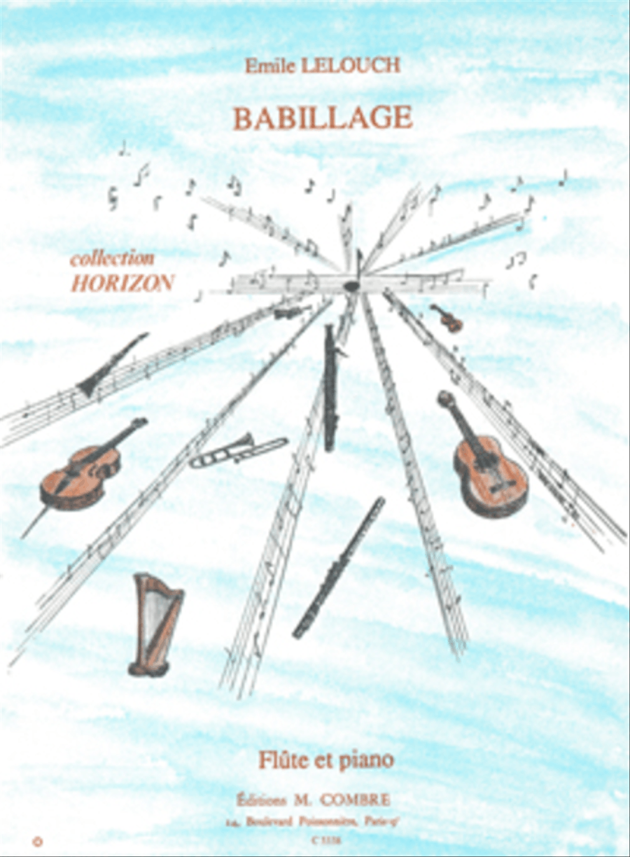 Babillage Babillage Flute Solo scores gallery preview page 1