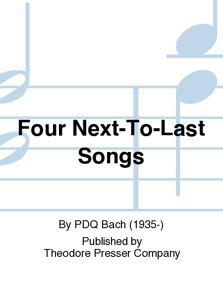 Four Next-to-Last Songs