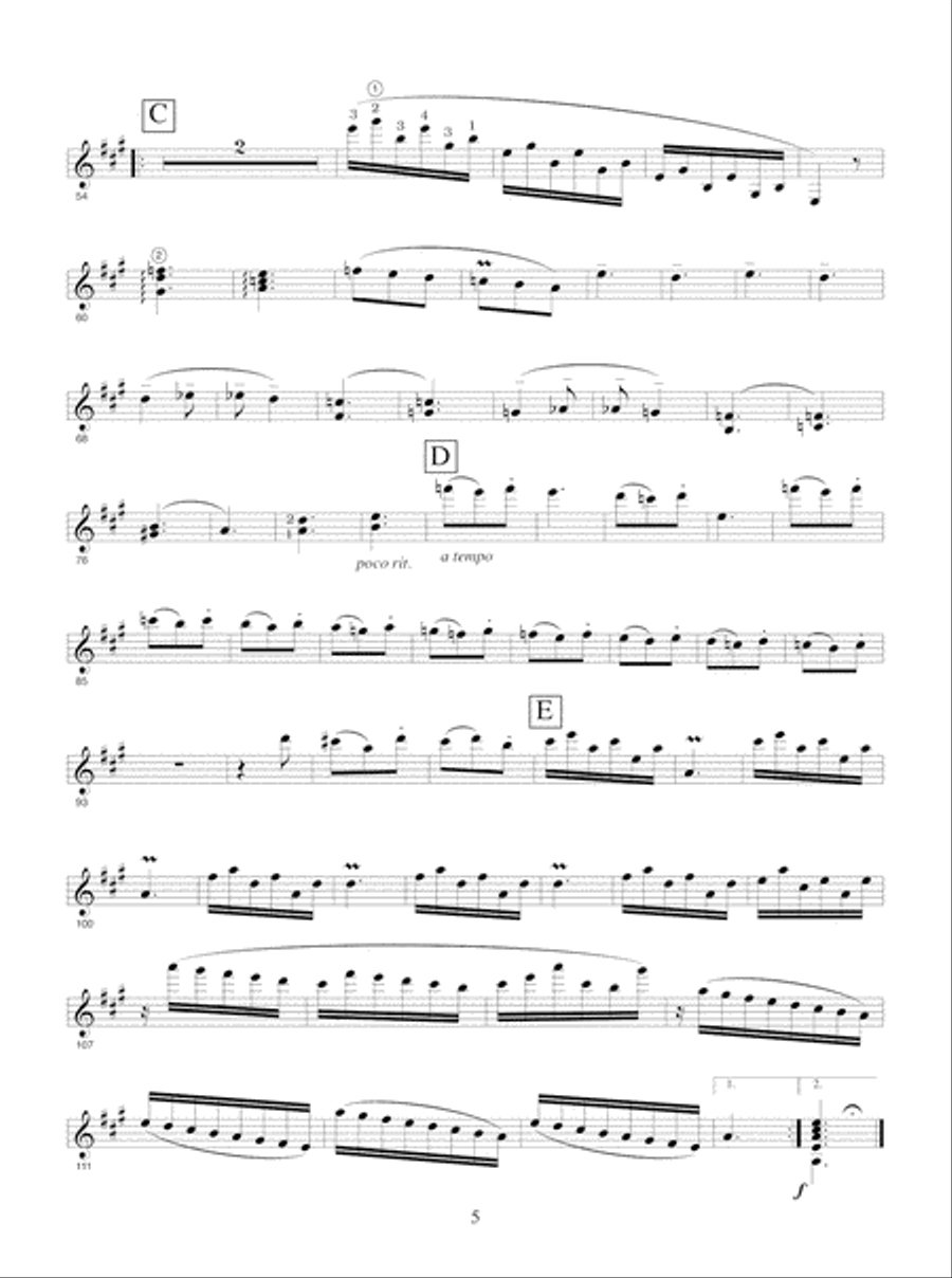 The Complete Laurindo Almeida Anthology of Guitar Trios Guitar Ensemble scores gallery preview page 6