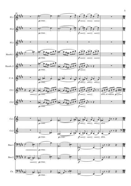 Debussy: Prélude à l'après-midi d'un faune - symphonic wind image number null