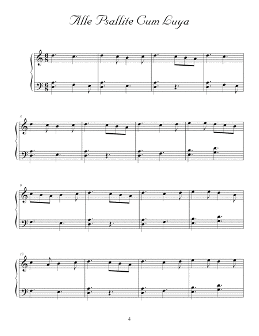 Medieval Music for Celtic Harp Pedal Harp scores gallery preview page 5