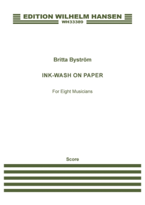 Book cover for Ink-wash on paper