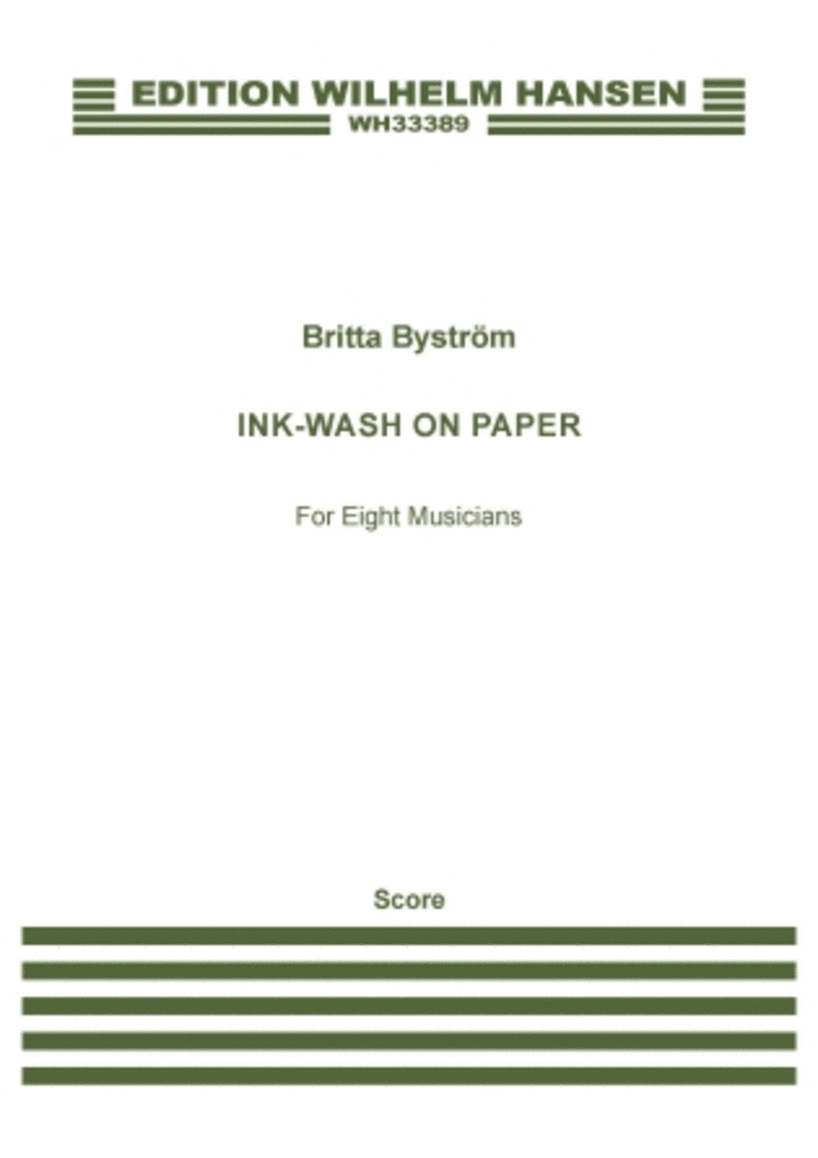Ink-wash on paper Ink-wash on paper Study Score scores gallery preview page 1