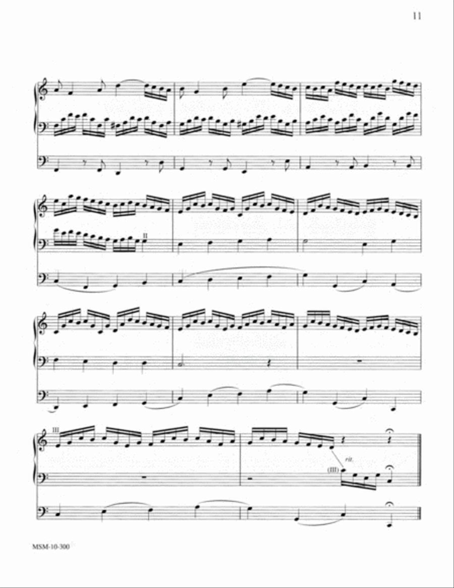 Improvisations for the Lenten Season Organ scores gallery preview page 7