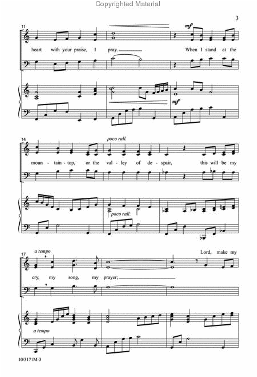 Make My Life an Alleluia 3-Part scores gallery preview page 3