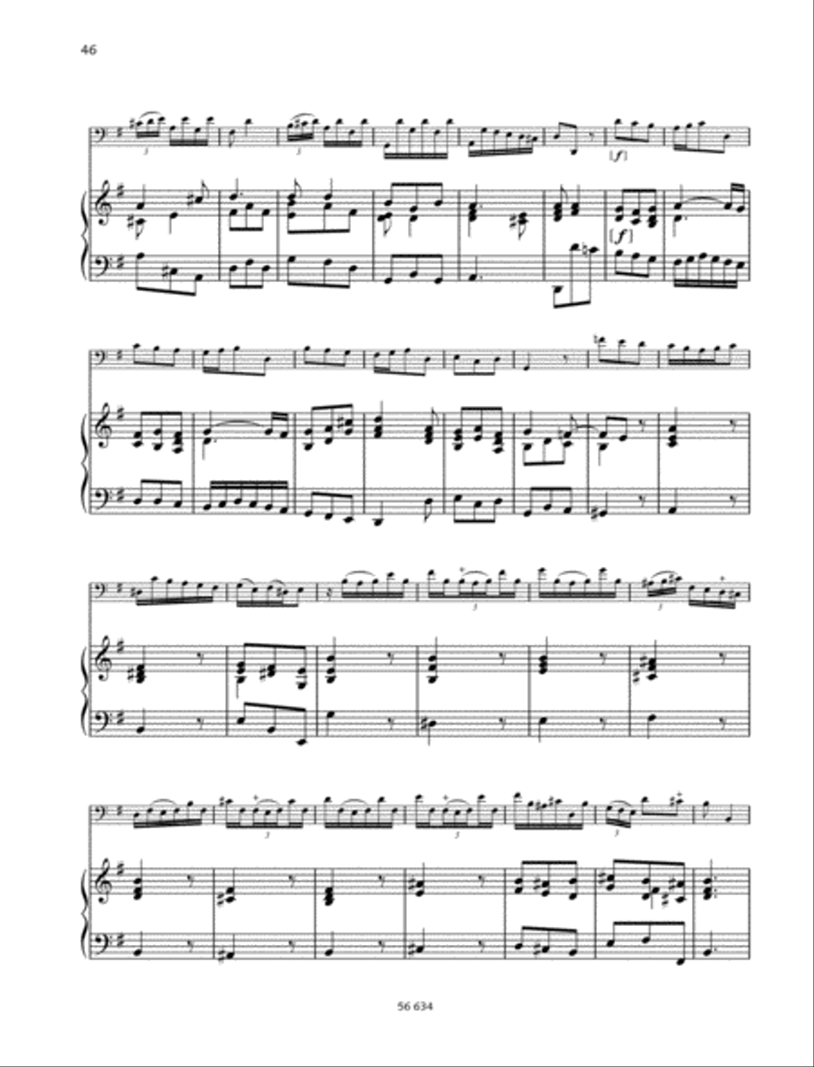 Concertino G major Concertino G major Piano Accompaniment scores gallery preview page 6